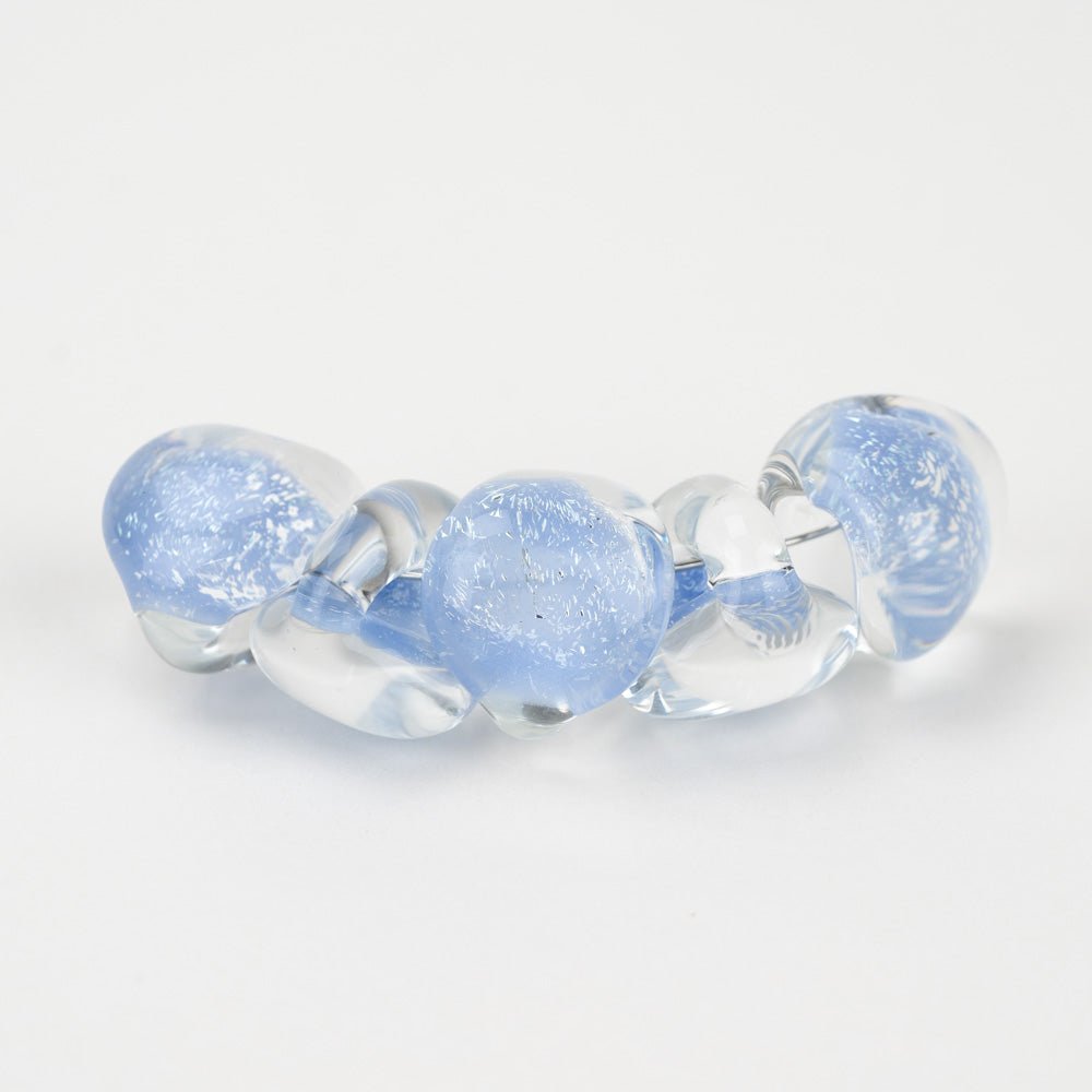 Teardrop - Jumbo - Periwinkle - Handmade Glass Beads - Unicorne Beads