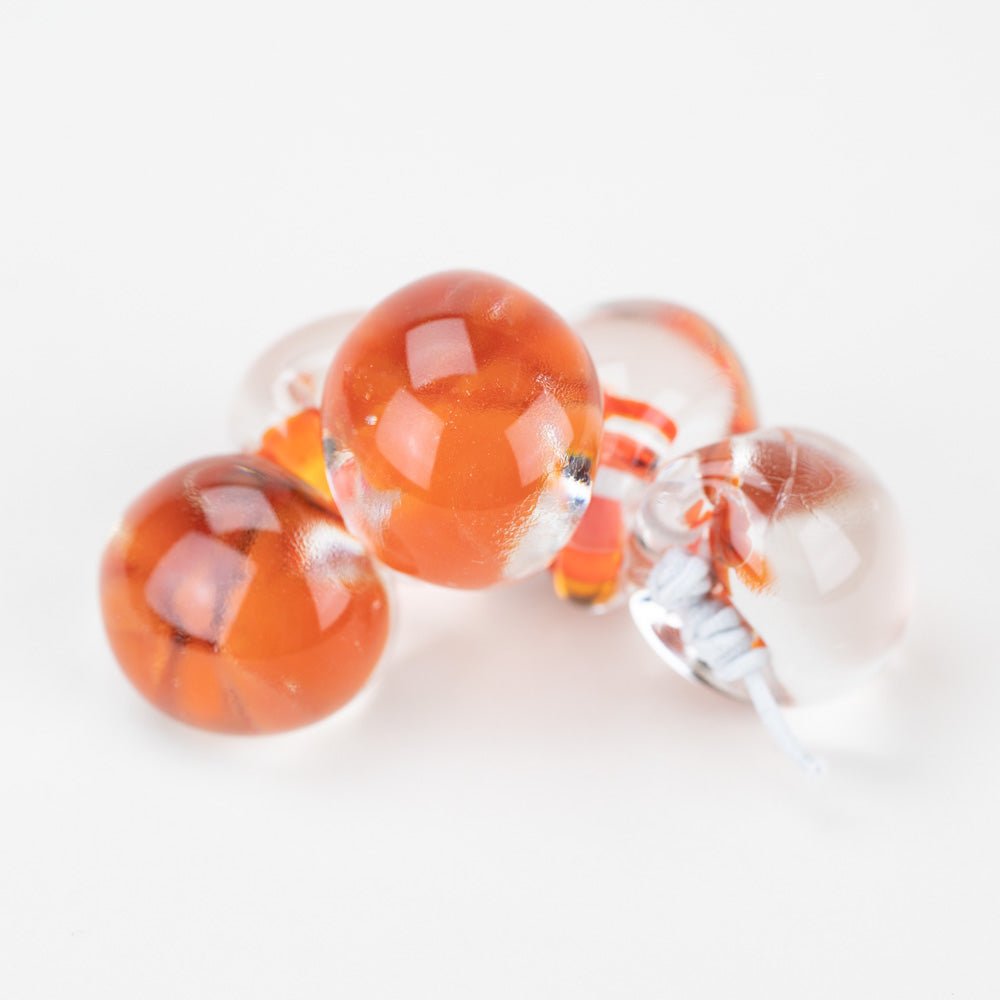 Teardrop - Jumbo - Tangie - Handmade Glass Beads - Unicorne Beads