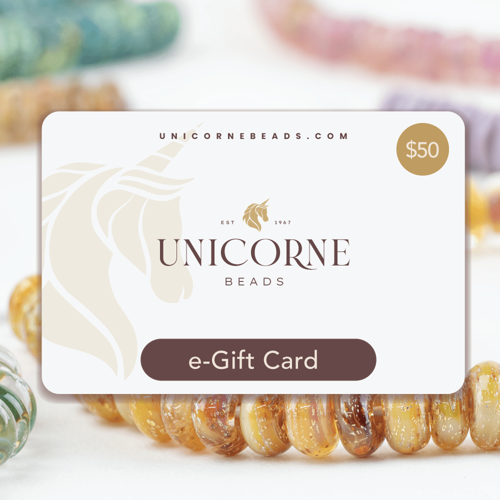 Unicorne Beads Gift Card - Premium Glass Beads - Unicorne Beads
