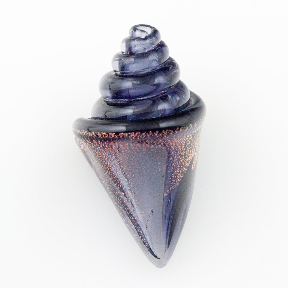 Large Nobilis Seashell Bead - Lilac Dreams