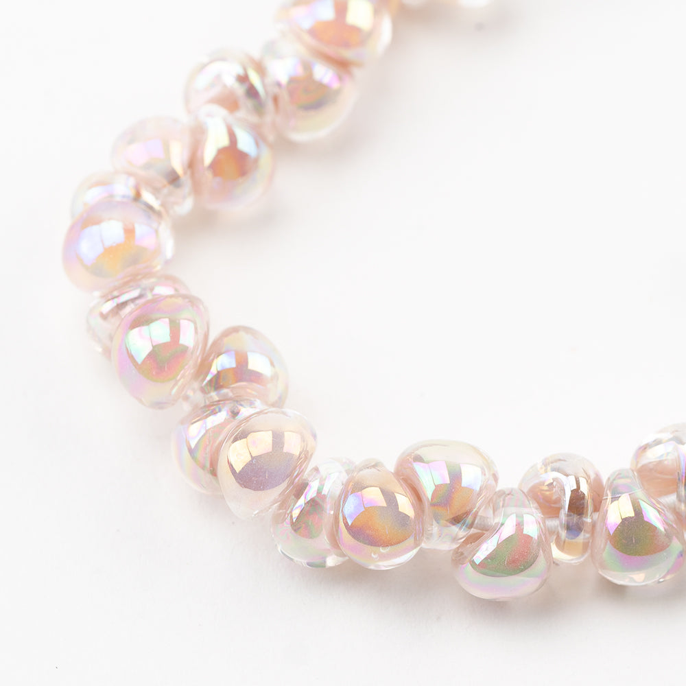 Teardrop Beads - Luster - Pink Blush
