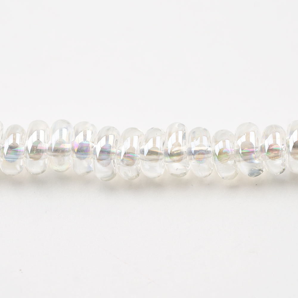 Donut Bead - Luster Series - Clear Glass