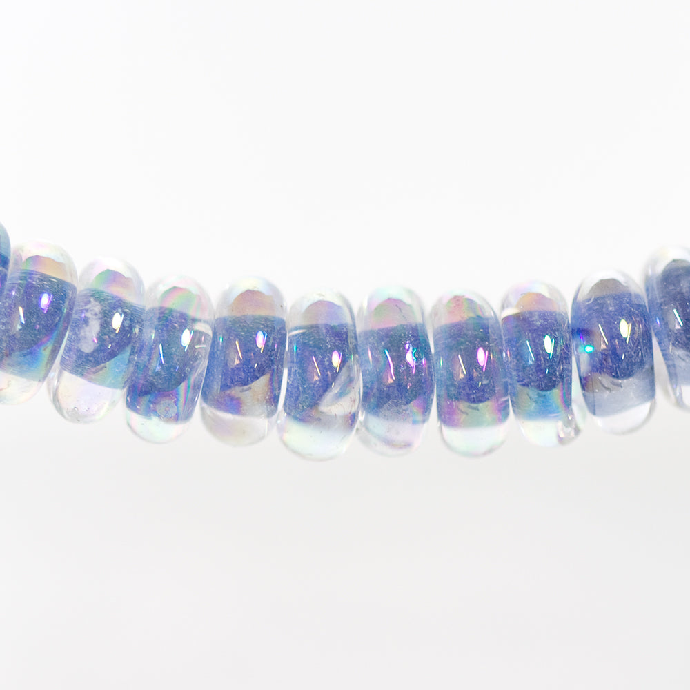 Donut Beads - Luster Series - Sunset Blue