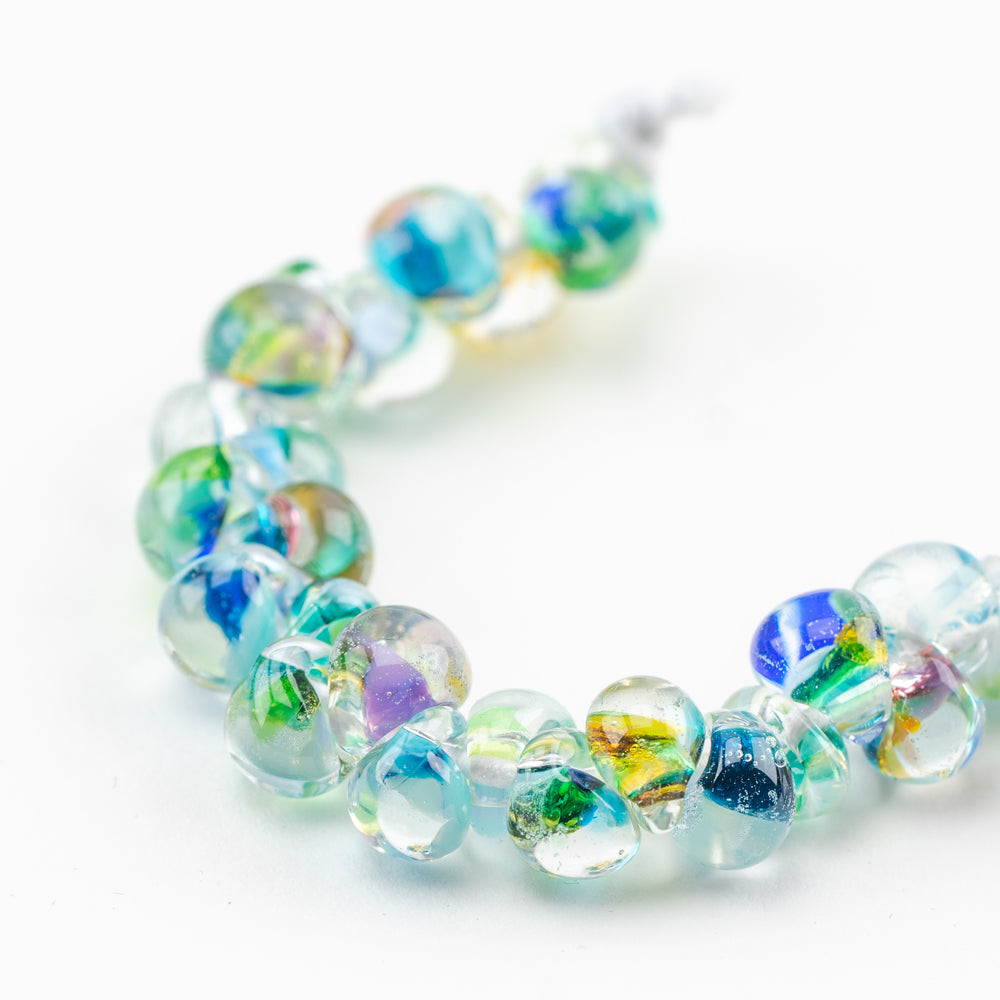 Teardrop Beads - Mini - Monet