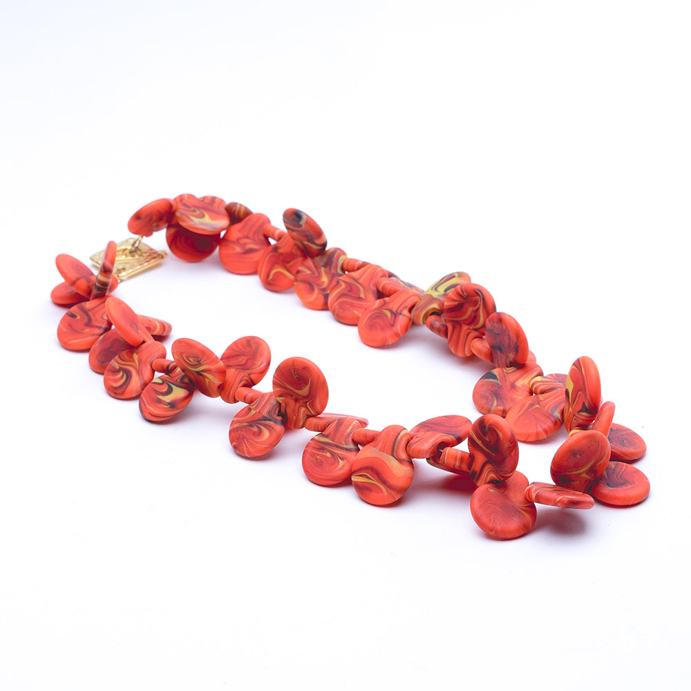Paddle Bead - Rosy Red