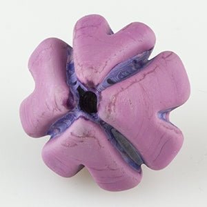 Clover Bead - Matte - Jazz - Handmade Glass Beads - Unicorne Beads