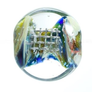 Coin Beads - Mesh - Small - Columbo - Handmade Glass Beads - Unicorne Beads