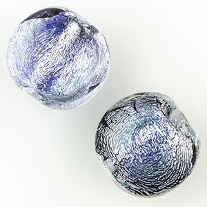 Coin Small - Dichoric 03 - Handmade Glass Beads - Unicorne Beads