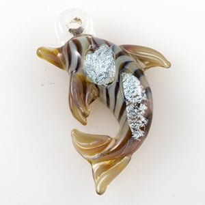 Dolphin Beads - Samba - Handmade Glass Beads - Unicorne Beads