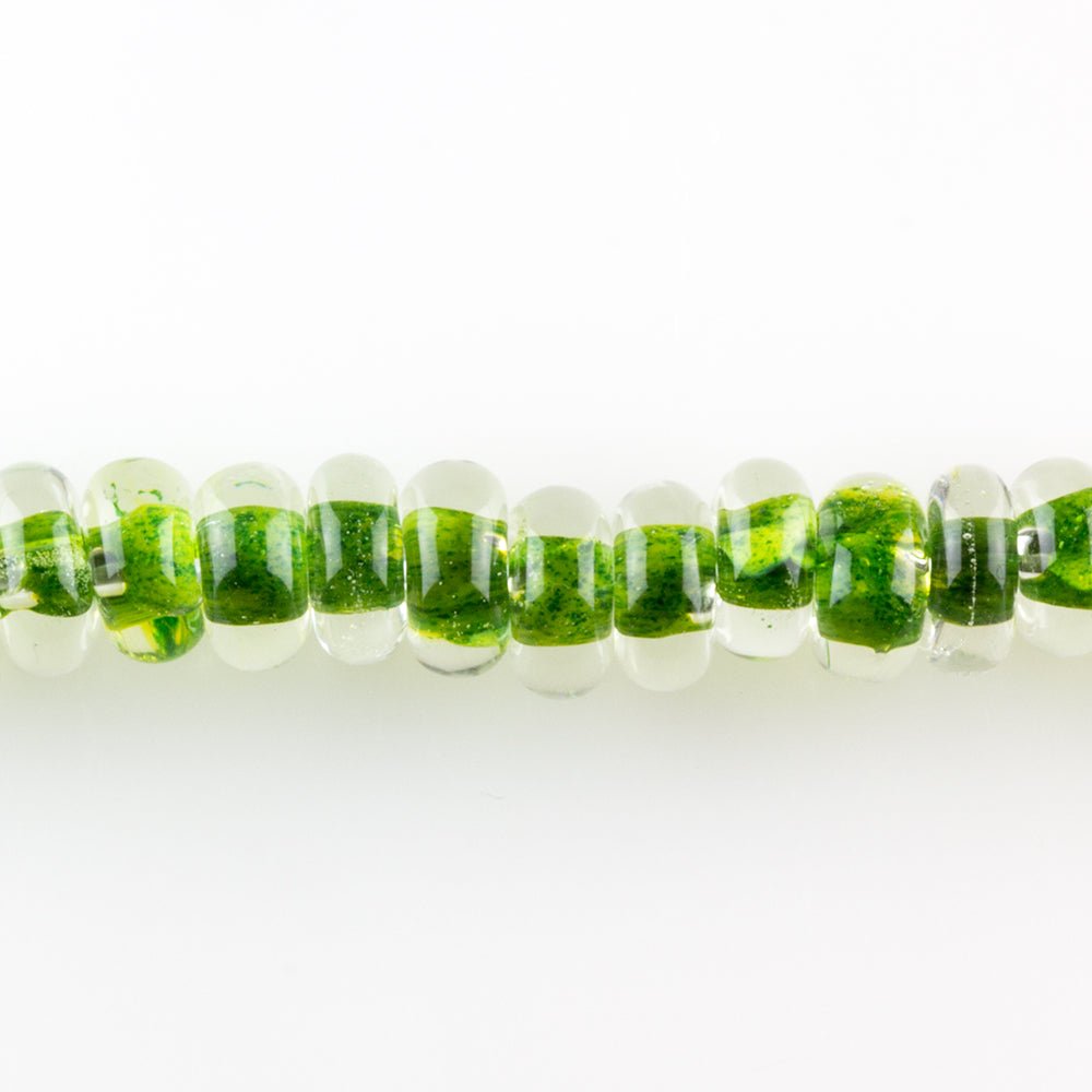 Donut Beads - Original Series - Caterpillar - Handmade Glass Beads - Unicorne Beads