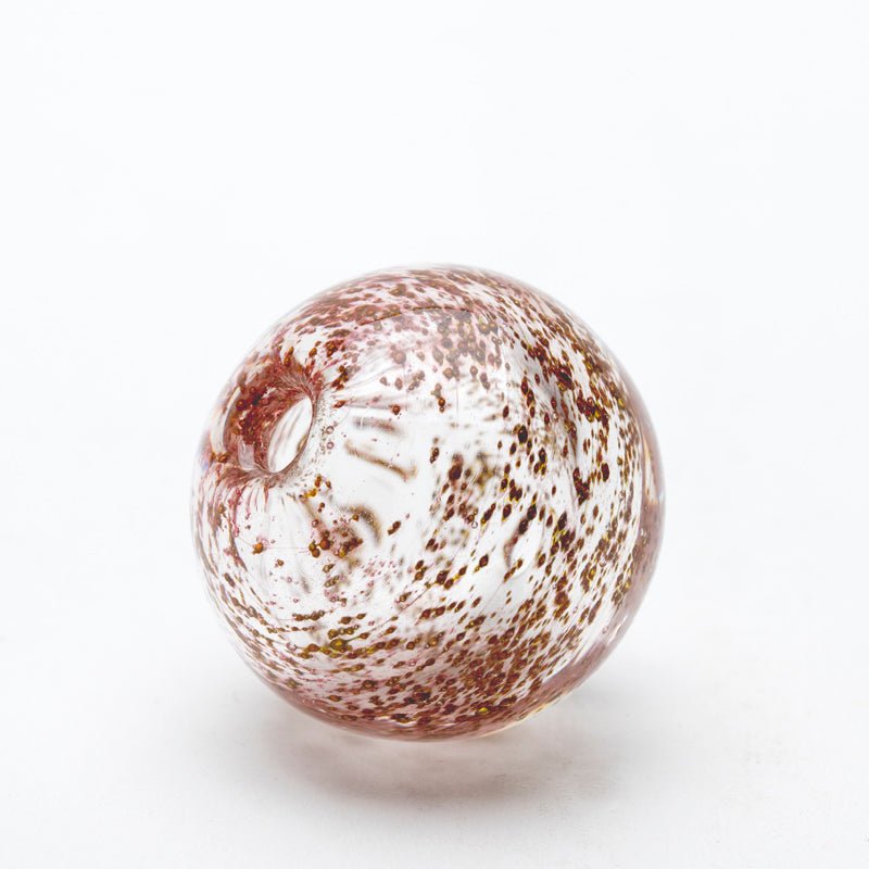 Hollow Marble - Gold Rush - Handmade Glass Beads - Unicorne Beads