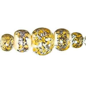 Marble Beads - Dylan - Handmade Glass Beads - Unicorne Beads