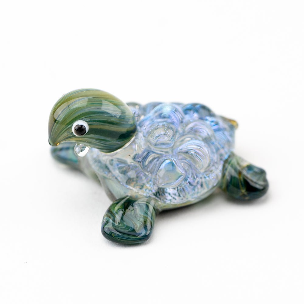 Sea Turtle - Reflection - Handmade Glass Beads - Unicorne Beads