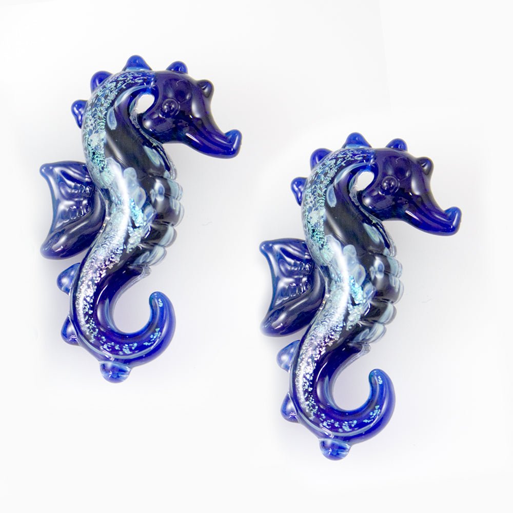 Seahorse Beads - Hawaiian Waters - Handmade Glass Beads - Unicorne Beads