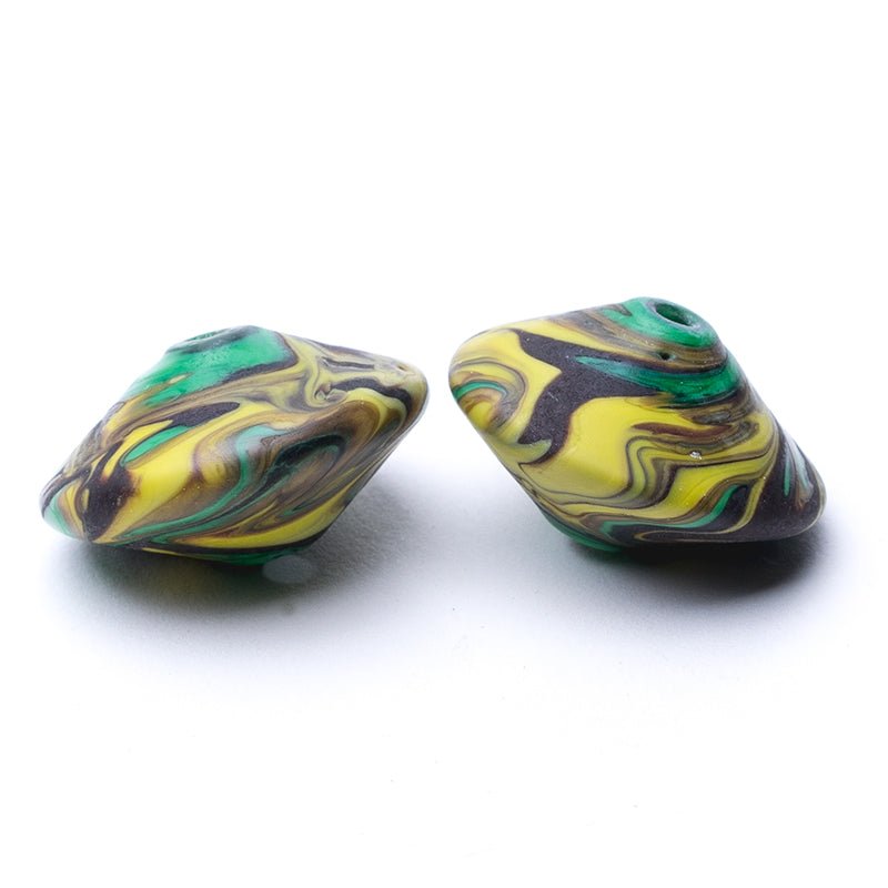 Spinner - Envious - Handmade Glass Beads - Unicorne Beads