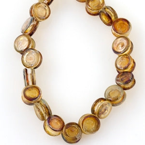 Yoyo Beads - Golden Brown